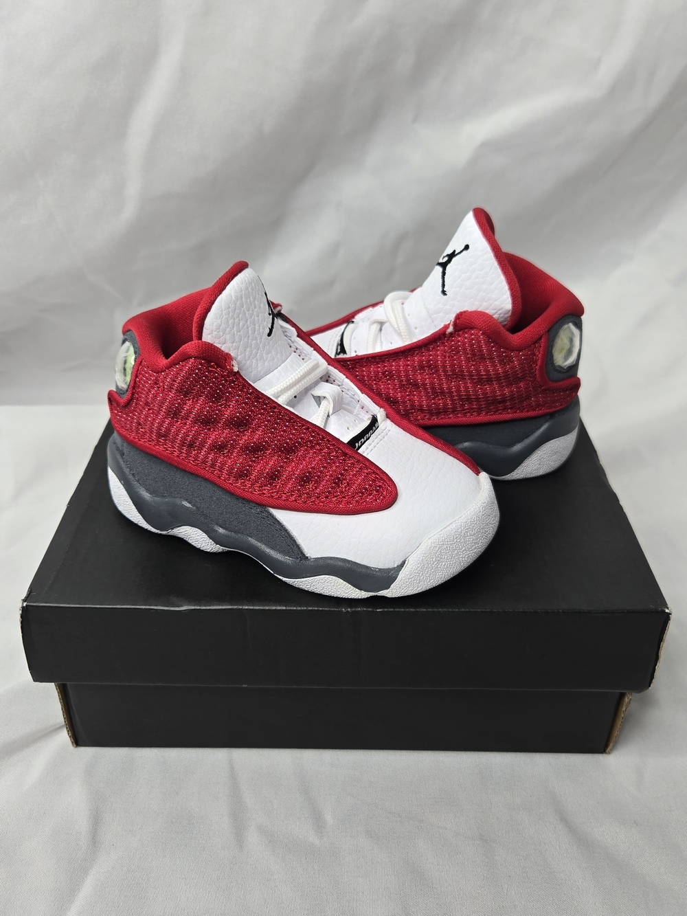 Nike Air Jordan 13 Retro Red Flint TD Toddler 5C Gym Red 414581-600 NEW BOX